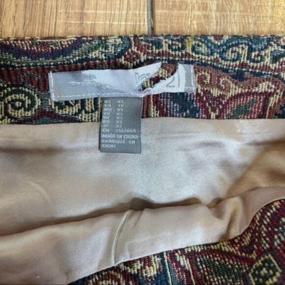 Multicolor Textured Short Skirt Size XS by Forever 21 - Picture 4 of 7